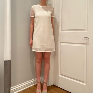 Rag & bone mini mesh dress